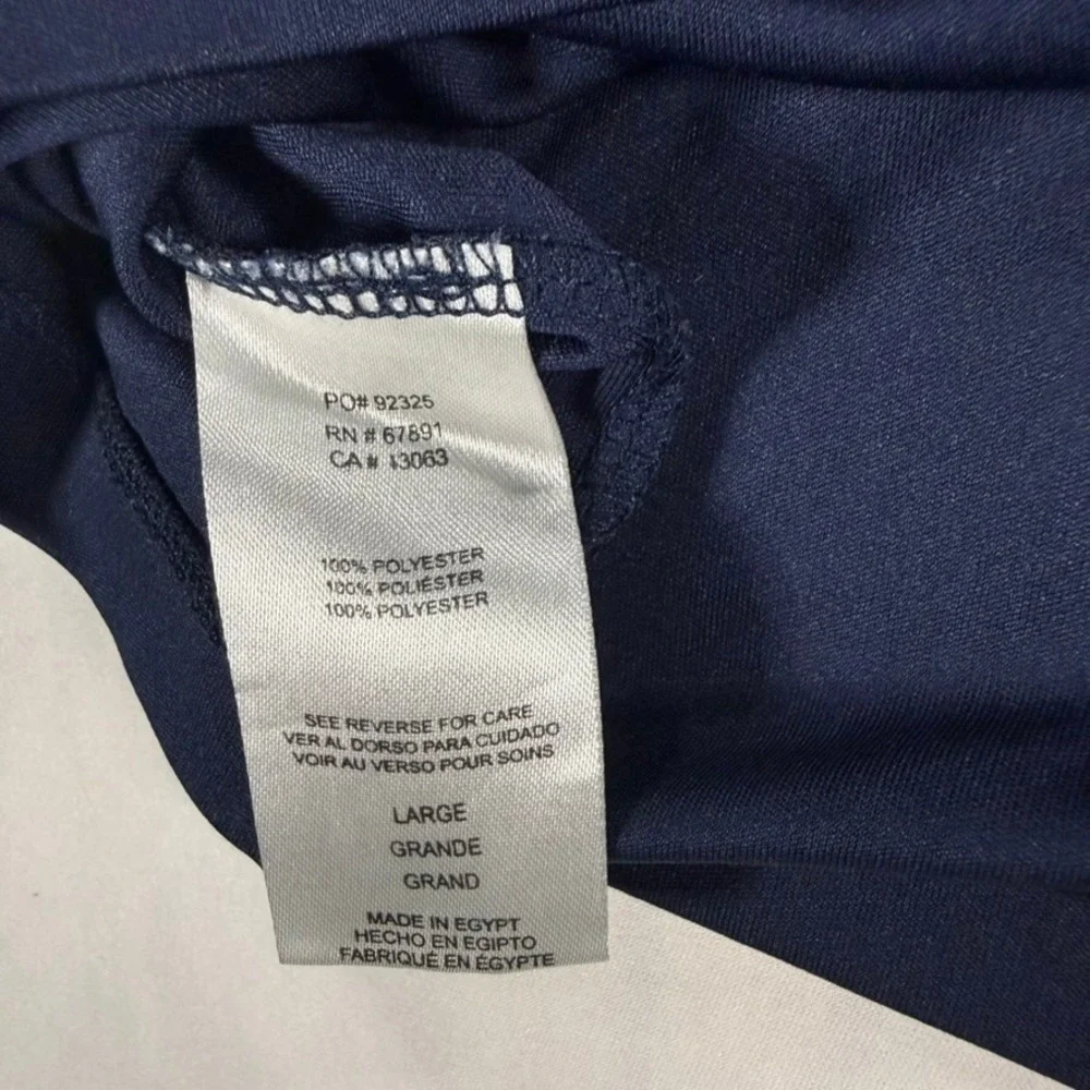 NFL Dallas Cowboys Pullover Mens Large Navy Blue 1/4 Zip New Era Fan Gear